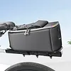 Bike Trunk Bag Bicycle Rear Seat Bag Water Resistant Reflective Cycling Pannier Large Capacity Multi-Functional MTB Tail Bags for Safety Night Cycling Accessories