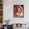 Diamond Painting -DIY Round Drill Sweet Girl(40x50cm)