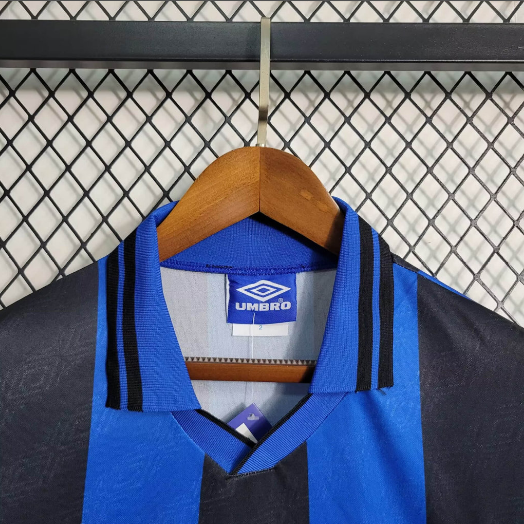 Retro 95-96 Inter Milan Home Football Shirt Thai Quality