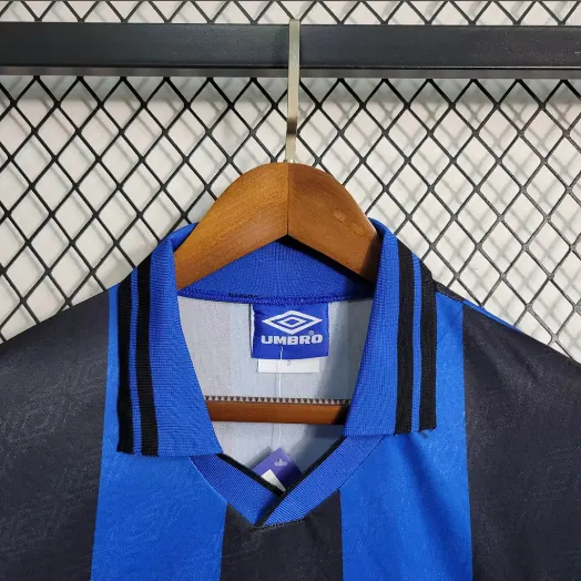 Retro 95-96 Inter Milan Home Football Shirt Thai Quality