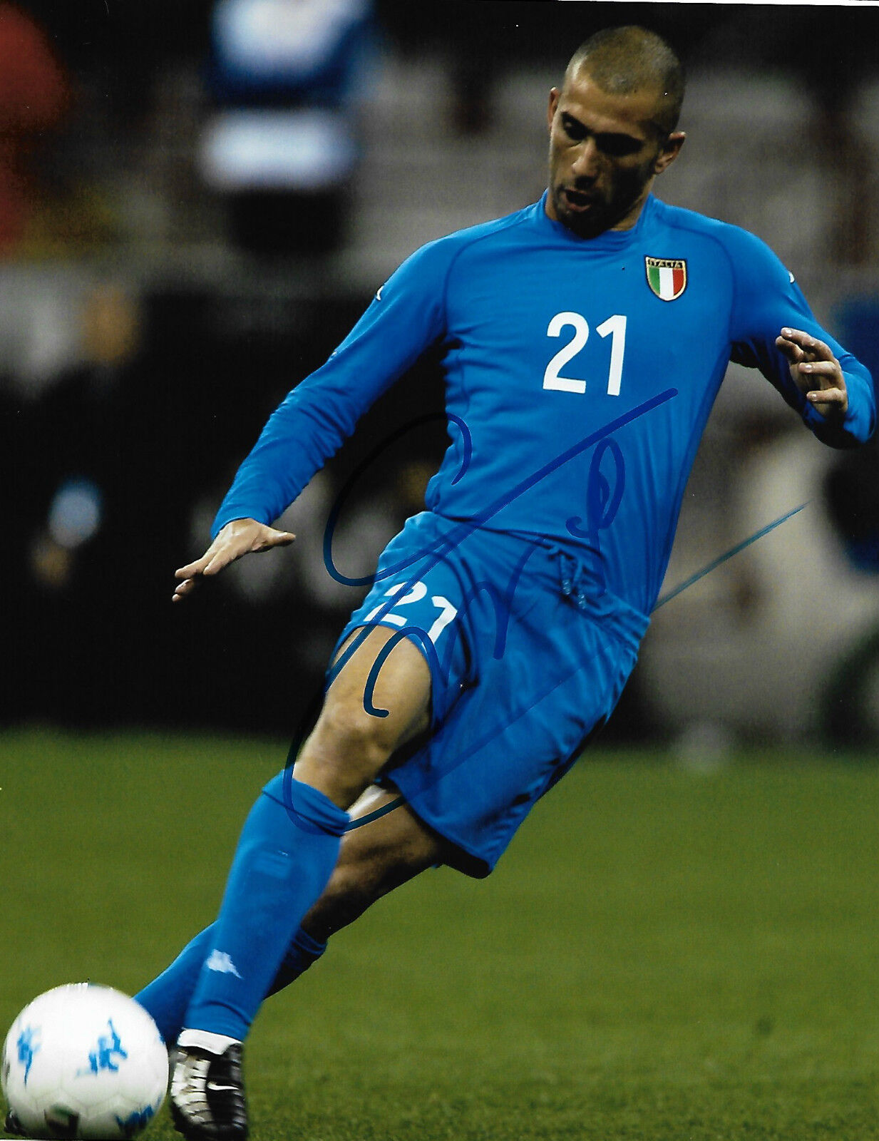 Italy Marco Di Vaio Autographed Signed 8x10 Photo Poster painting COA B