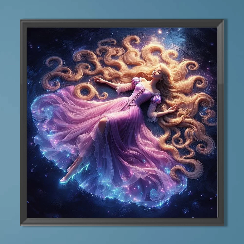 Diamond Painting - Full Round Drill - Princess(Canvas|40*40cm)