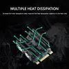 M.2 Solid Disk Drive Radiator M.2 NVME 2230 SSD Heatsink with Thermal Pads