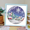 Stamped Cross Stitch-Winter Scenery(35*35cm)