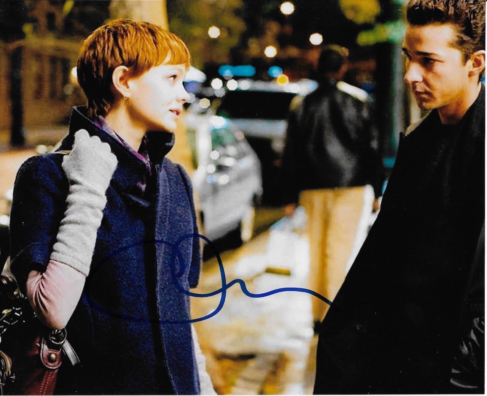 CAREY MULLIGAN 'WALL STREET' WINNIE GECKO SIGNED 8X10 PICTURE *COA 1