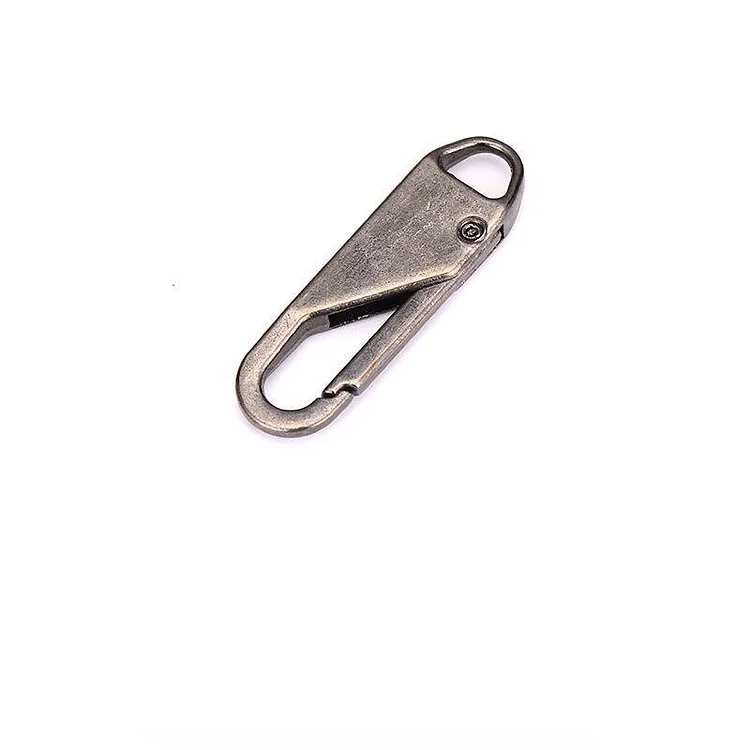 Detachable Zipper Head And Metal Lock Pendant