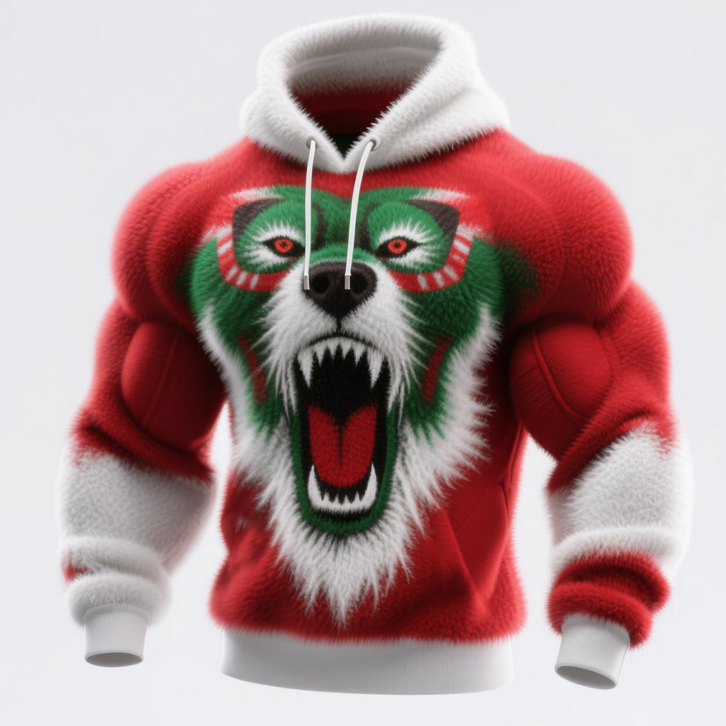 3D Print Christmas Hoodie-inspireuse