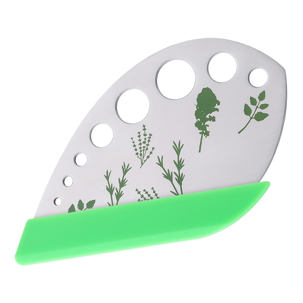 

9 Holes Peeling Tools Herb Stripper Vegetable Leaf Remover Cutter Knife, 501 Original