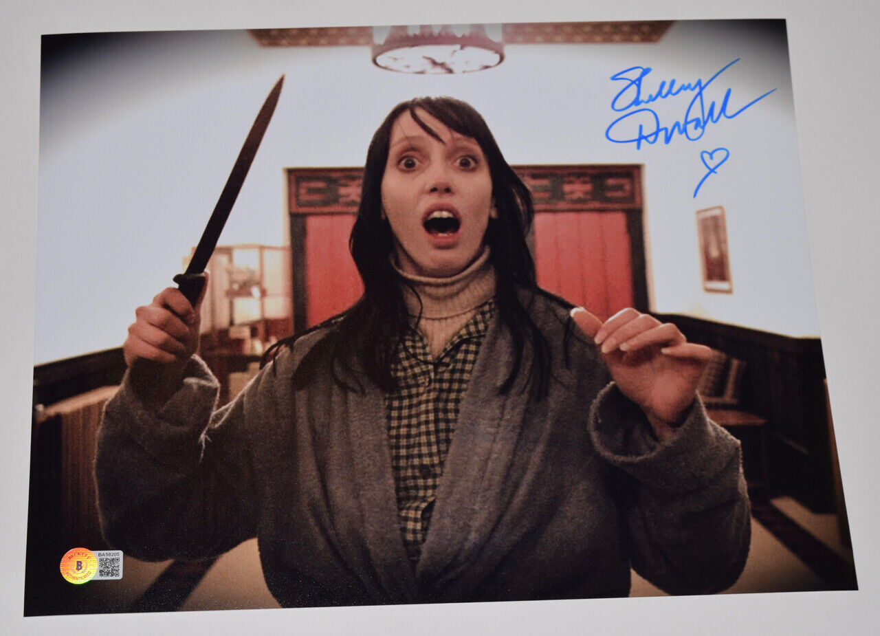 Shelley Duvall Signed Autographed 11x14 Photo Poster painting The Shining Wendy Beckett BAS COA