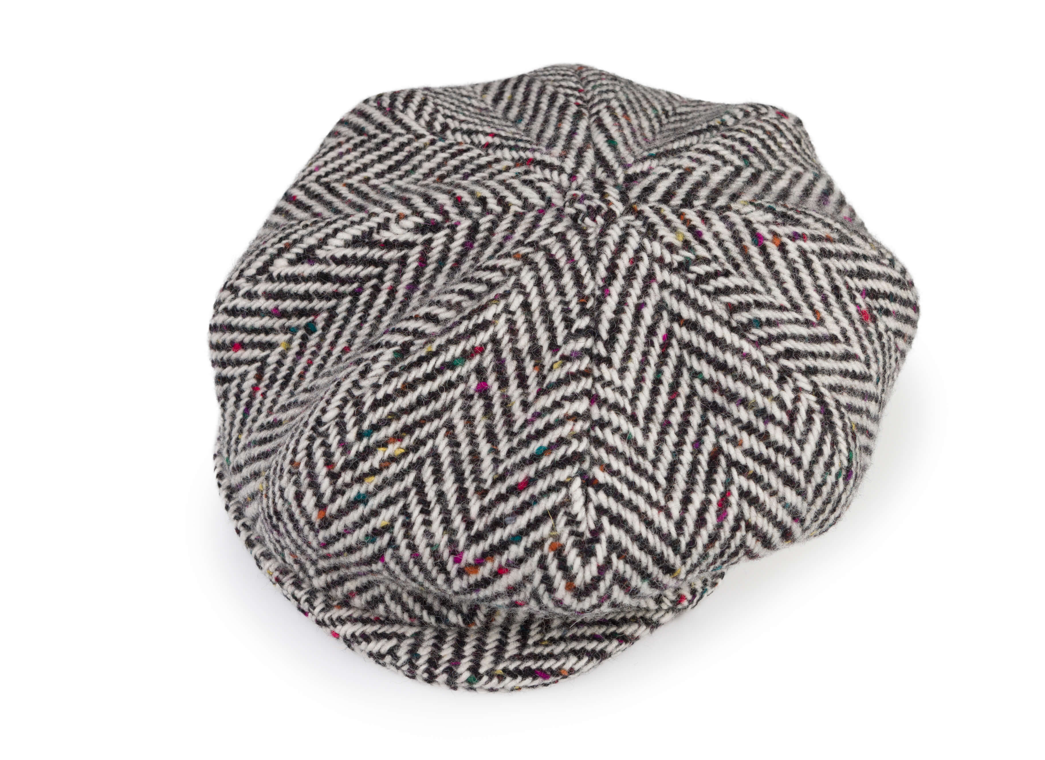 Eight Piece Cap Tweed