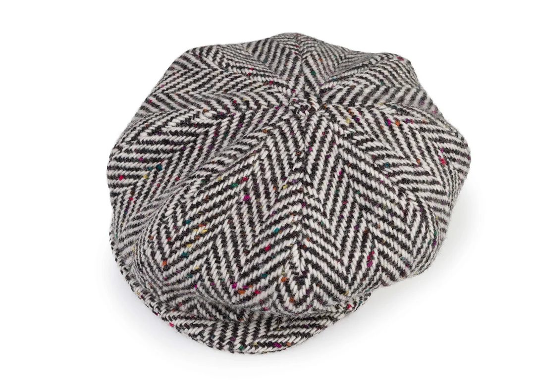 Eight Piece Cap Tweed