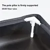 Portable Shower Pan with Drain Hose Foldable Shower Base for Indoor and Outdoor