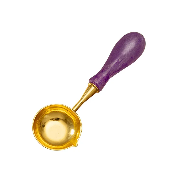 Sealing Wax Spoon DIY Manual Accounts Wax Stamping Spoons Wedding Envelope Decor