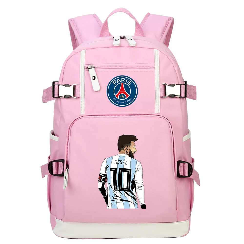 Buzzdaisy Get Your Child Ready for School with Lionel Messi Themed Backpack - Fits 15-Inch Laptop!