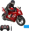 Remote Control Motorcycle Intelligent Off-road Alloy Motorcycle Electric Toy High Speed RC Racing Drift