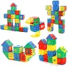 Blocs de construction imbriqu&eacute;s pour la construction de maisons
