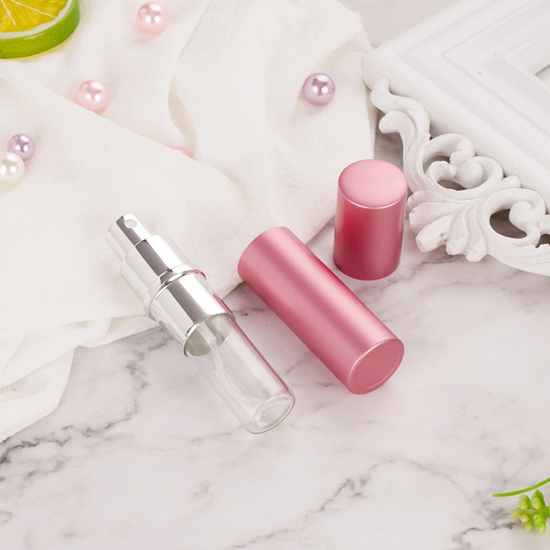 Spot Oral Spray Bottle Aluminum Perfume Bottle 10ml Portable Spray Empty Bottle Glass Liner Packaging Can Do Logo