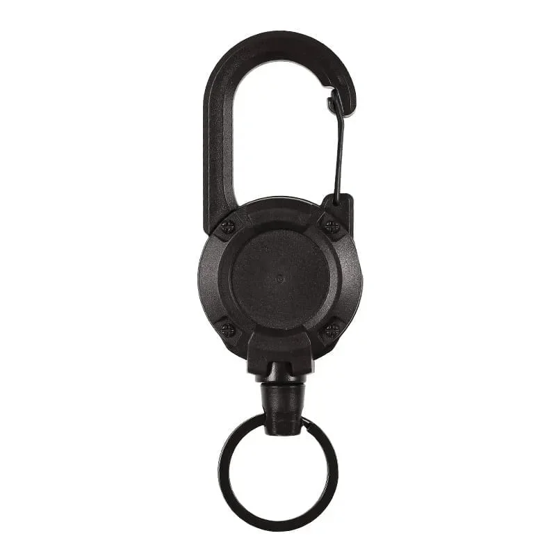 Last Day Promotion 48% OFF - Outdoor Automatic Retractable Wire Rope Luya Tactical Keychain