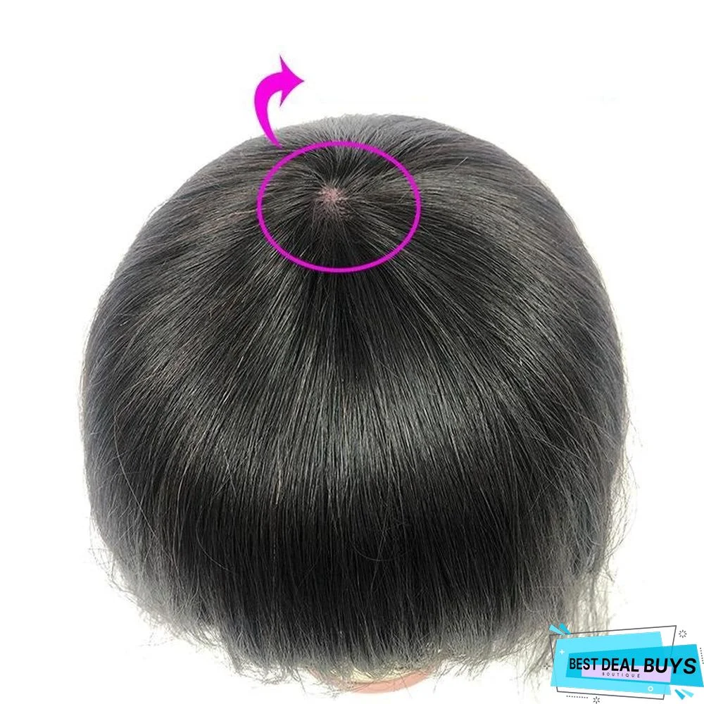 Human Hair Wig with Real Hair Bobo Hair Wig Natural