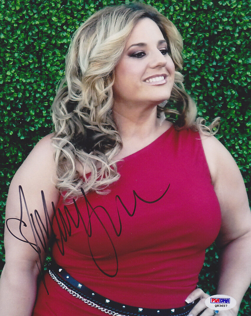 Marissa Jaret Winokur SIGNED Hairspray DWTS 8x10 Photo Poster painting PSA/DNA AUTOGRAPHED