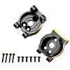 AMK Brass Axle Case Rear Diff Housing, LCG Brass Counter Weight Axle Housing for 1/10 RC Crawler Car TRX4 TRX6 Upgrade Parts
