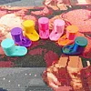 Diamond Painting Drill Shaker Tray 3D Printed Rhinestone Art Bead Sorting Box Portable Diamond Painting Storage Tray for DIY Enthusiasts Beginners