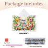 (24cm)Diamond Art Tissue Box DIY PU Napkin Cover for Home Decoration(summer drinks)