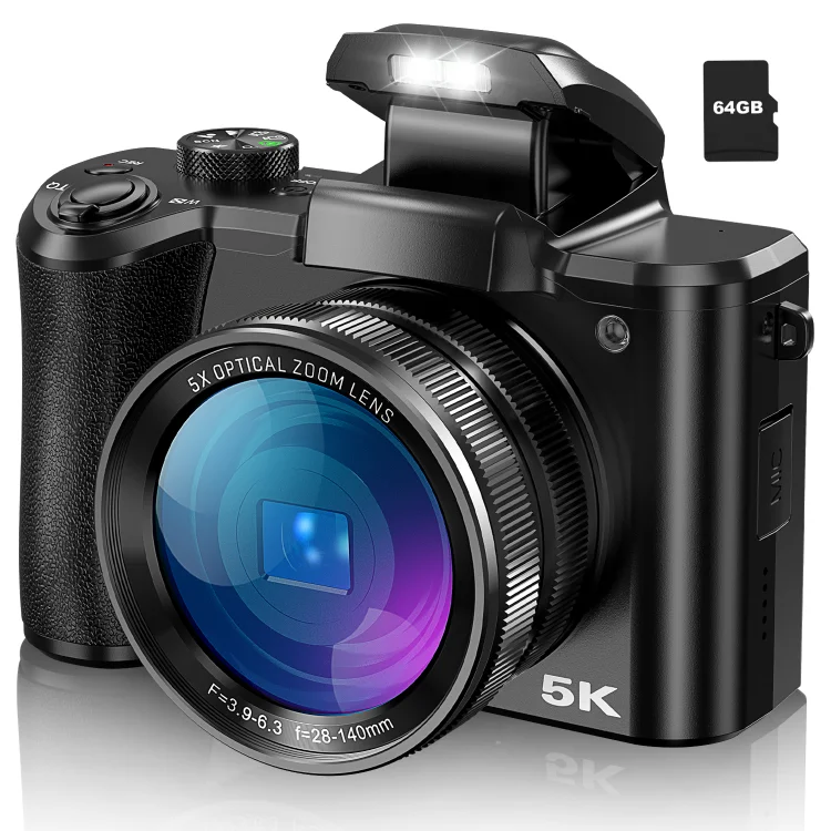 MELCAM-US 5K 5X Optical Zoom 64MP Digital Camera （206）