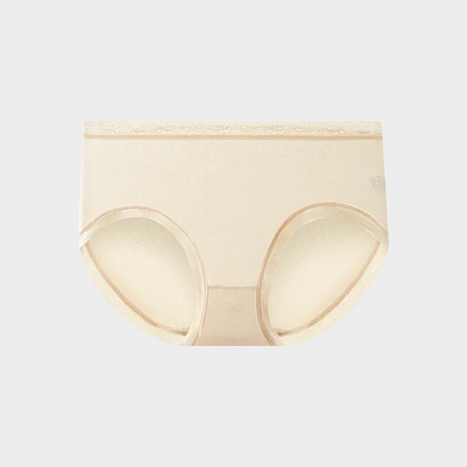 100% Silk Lace Panties Mid-Waist REAL SILK LIFE