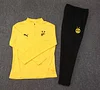 2024/2025 Dortmund Half-Pull Training Suit Yellow Football Shirt 1:1 Thai Quality