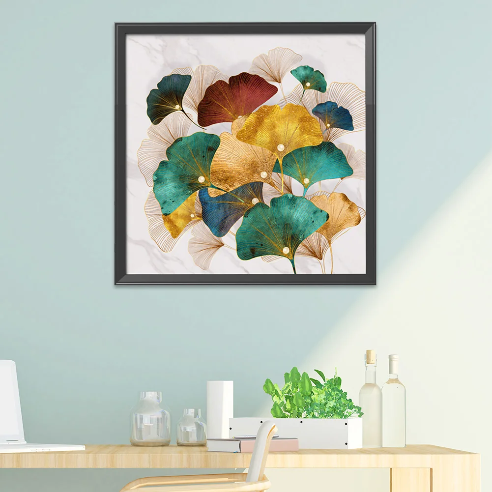 11ct Stamped Cross Stitch - Ginkgo Leaf(50*50cm)