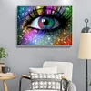 >SALE<Cartoon Eyes Full Drill Round Diamond Painting Mosaic Picture Home Decor