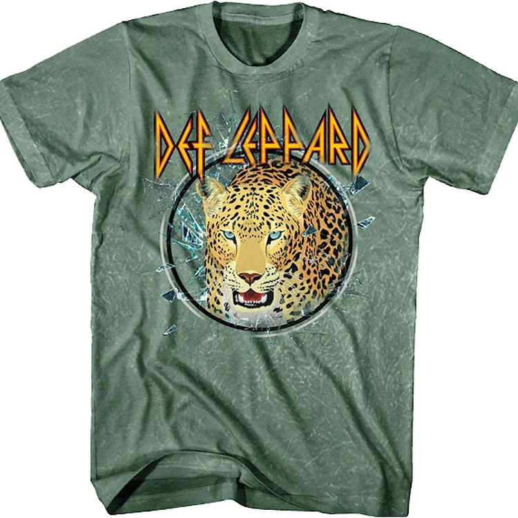 Shattered Glass Def Leppard Shirt