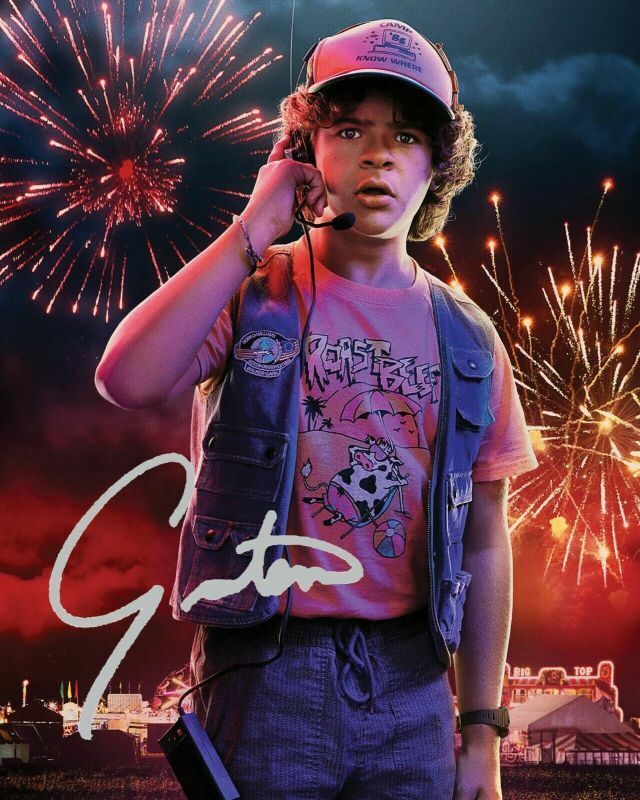 Gaten Matarazzo - Stranger Things Autograph Signed Photo Poster painting Print