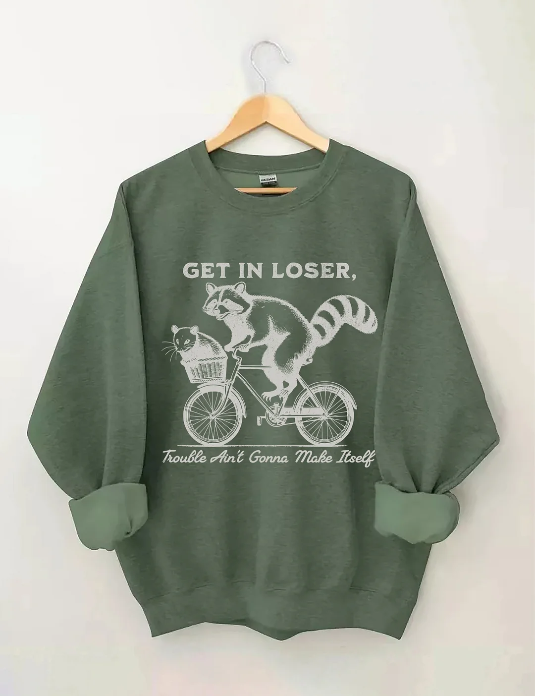 Funny Raccoon & Opossum Sweatshirt