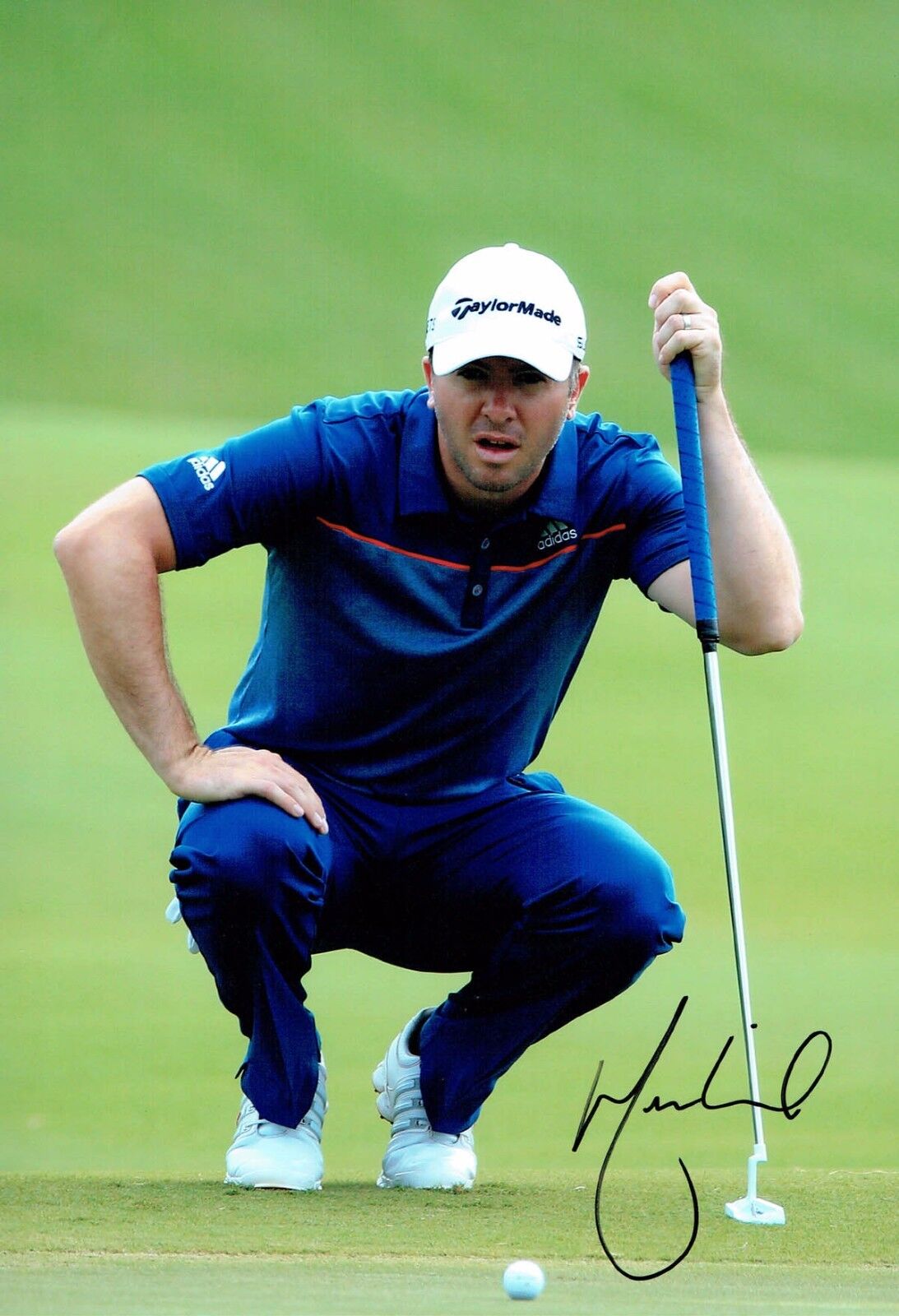 Martin LAIRD SIGNED Autograph 12x8 Photo Poster painting 4 AFTAL COA PGA TOUR WINNER Golf