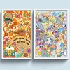 (Big Size)Cartoon Animals - 11CT Stamped Cross Stitch - 60*85cm - Cartoon