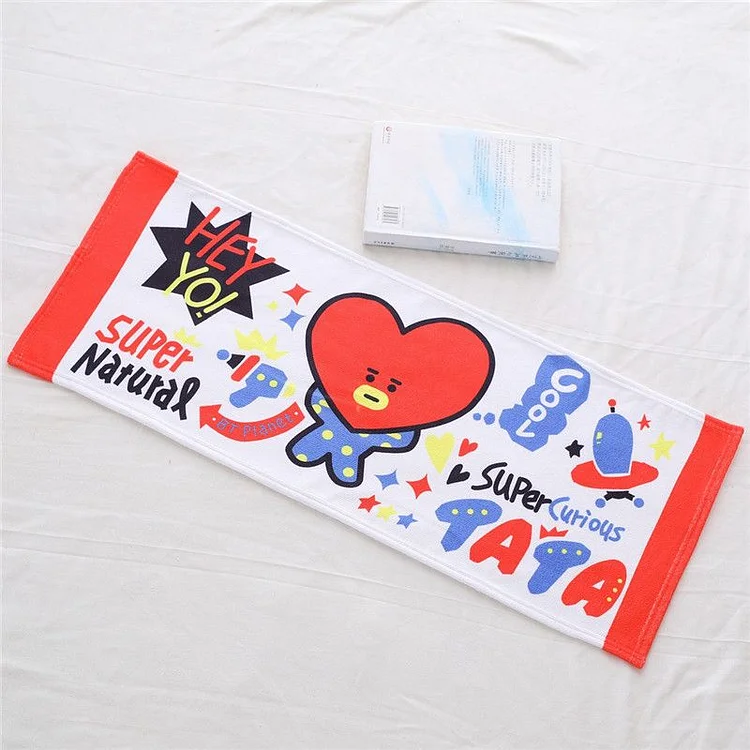 BT21 Lovely Watercolor Towel