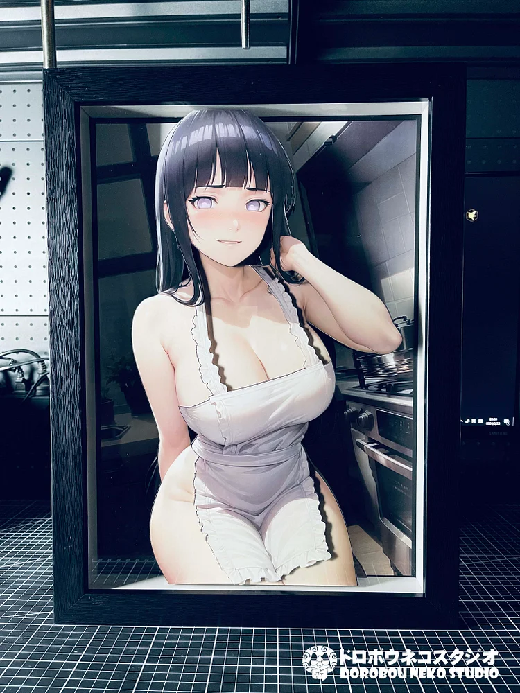 Dorobou Neko Studio - Naruto  DSMG-069 Decorative Painting of Hyūga Hinata Scene (Adult 18+)-