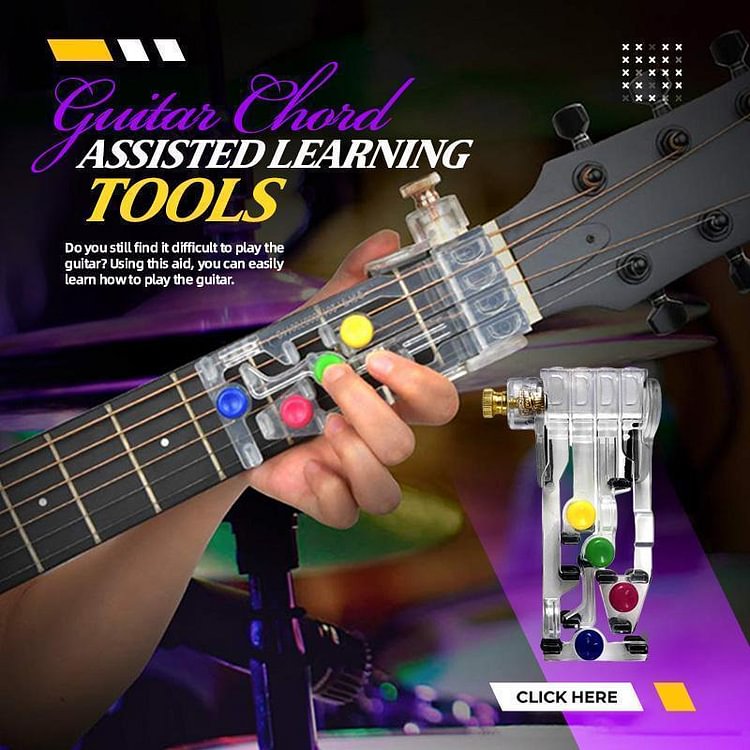 【50% discount today】Guitar Chord Assisted Learning Tools