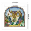 Summer Cabin-14CT Stamped Cross Stitch 25*26cm/9.84*10.24in