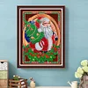 >SALE<Santa Claus Diamond Painting Partial Special Shaped Drill for Room Decor (PA153)