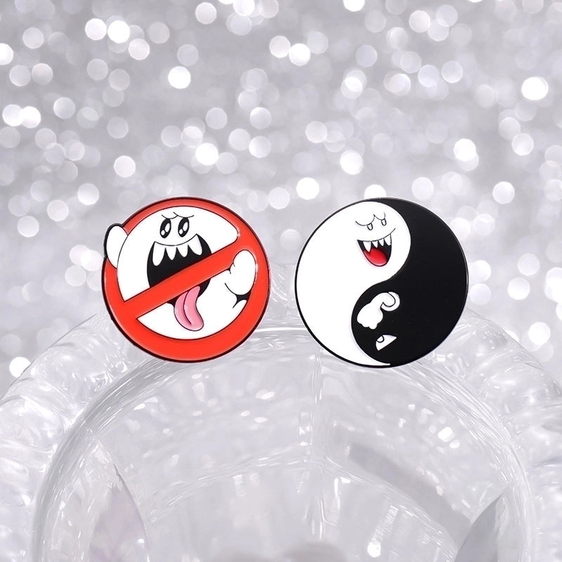 Cute IG Style Pin Cartoon Ghost Alloy Plating Unisex Brooches