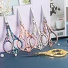 Retro Cross Stitch Scissors Stainless Steel Tailor Scissors DIY Sewing Tools
