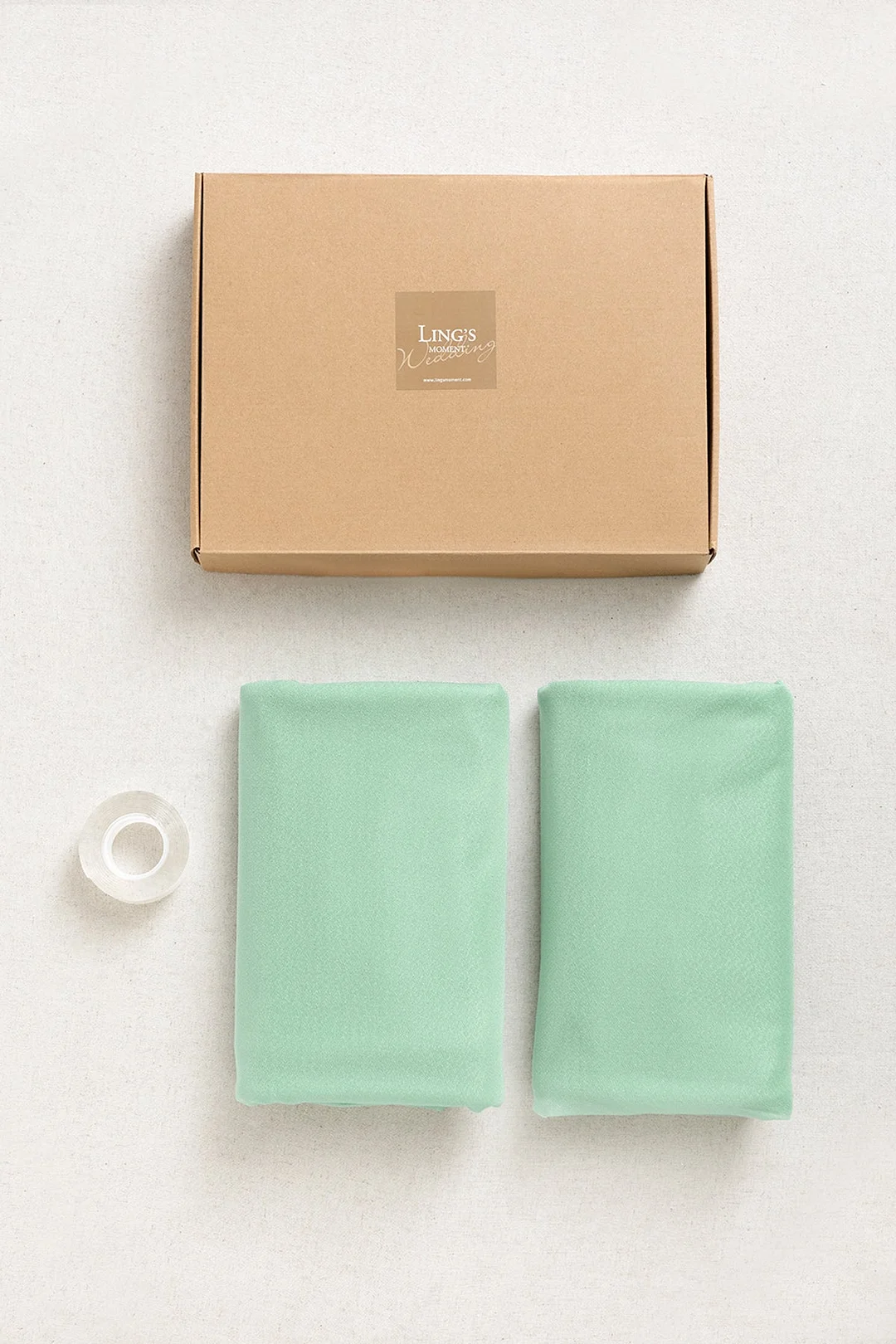 2 Panels Sheer Wedding Arch Draping 30" w x 32ft - 12 Colors