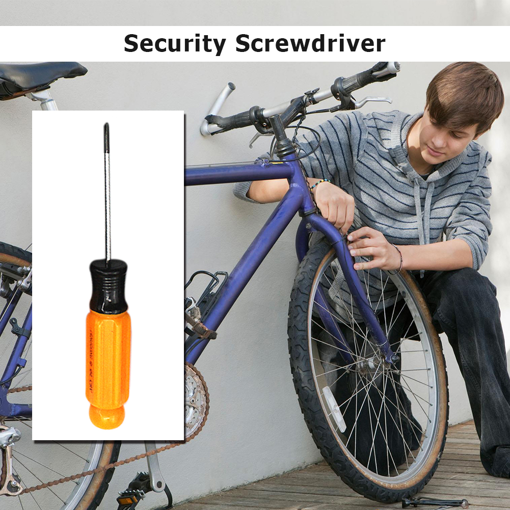 

Tamper Proof Screwdriver with Magnetic Hole Cross Straight Screwdriver Tool, 805 45 s 3x75xt5 bright chrome and wutou, 501 Original