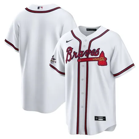 Men's Atlanta Braves White 2025 MLB All-Star Game Home Replica Jersey