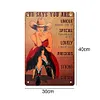 Western Cowboy - Vintage Metal Signs(8*12Inch) - Cowgirl