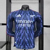 Joyfball 2025/2026 Player Version Long sleeves Arsenal Away Football Shirt 1:1 Thai Quality（The player version jersey is a bit tight, please pay attention to the size selection）