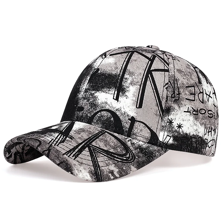 Hip-Hop Outdoor Graffiti Adjustable Baseball Caps at Hiphopee